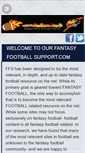 Mobile Screenshot of fantasyfootballsupport.com